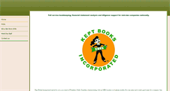 Desktop Screenshot of keptbooksinc.com